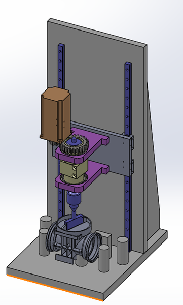 Jig test lực mở nắp linh kiện