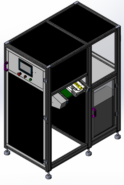 Máy check màu chân pin